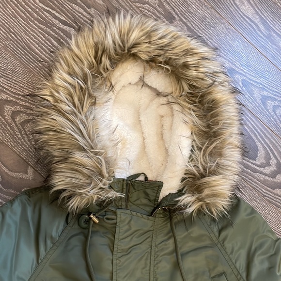 Green parka XS/S - Picture 8 of 9